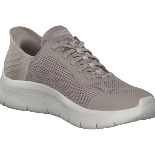Damen Skechers Sneakers<124836 TPE Slip Ins Go walk flex, Slip-On-Sneaker, Damen, Beige (Taupe)