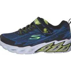 Kinder Skechers Slipper<400149L BKBL Light Storm 2.0, Slipper (Kinder), Kinder, black/blue/yellow