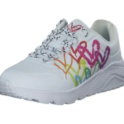 Damen Skechers Klassische- & Business Schuhe<314061L, Schnürschuhe, Damen, WEIß