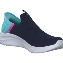 Kinder Skechers Slipper<303800L, Slipper (Kinder), Kinder, Blau - Marineblau