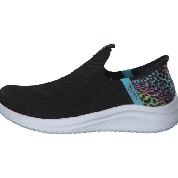 Kinder Skechers Slipper<303801L, Slipper (Kinder), Kinder, Schwarz