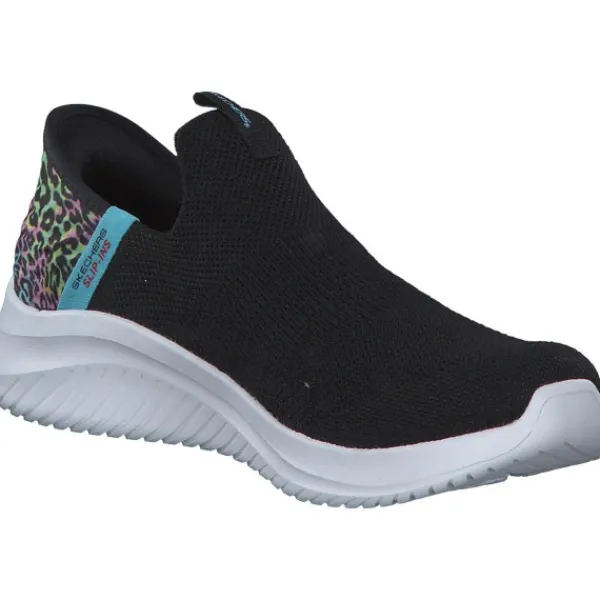 Kinder Skechers Slipper<303801L, Slipper (Kinder), Kinder, Schwarz