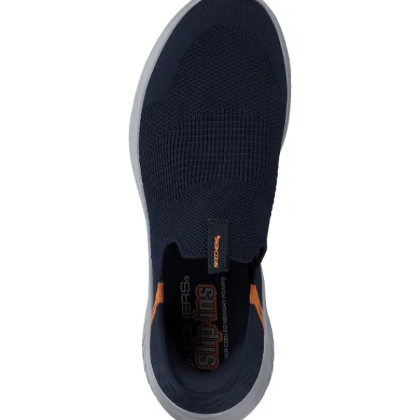 Kinder Skechers Slipper<403844L, Slipper (Kinder), Kinder, Blau - Marineblau