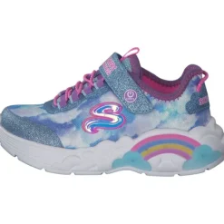 Kinder Skechers Sneakers<302300L, Sneakers Low, Kinder, blau