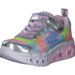Kinder Skechers Sneakers<302315L, Sneakers Low, Kinder, silver Mesh/multi