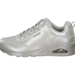 Damen Skechers Klassische- & Business Schuhe<177104-OFWT UNO-GALACTIC GAL, Schnürschuhe, Damen, White/Offwhite