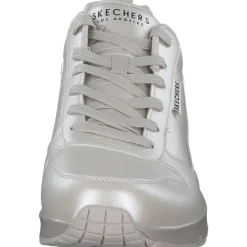 Damen Skechers Klassische- & Business Schuhe<177104-OFWT UNO-GALACTIC GAL, Schnürschuhe, Damen, White/Offwhite