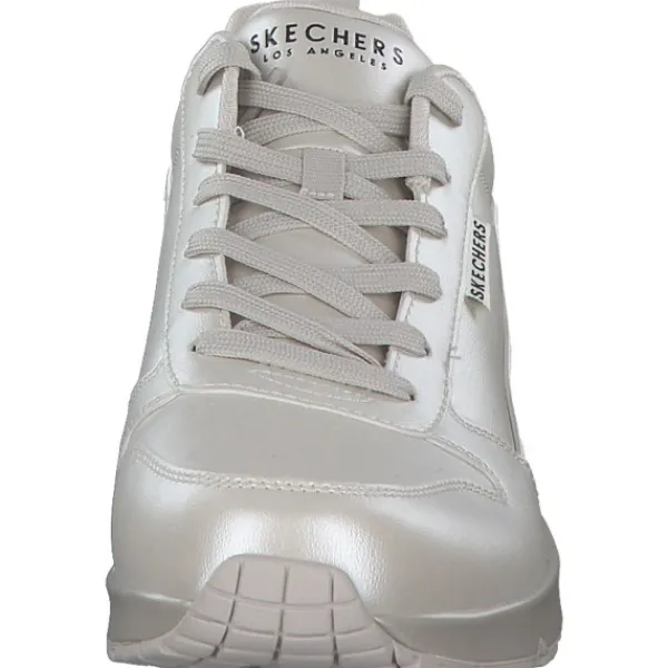 Damen Skechers Klassische- & Business Schuhe<177104-OFWT UNO-GALACTIC GAL, Schnürschuhe, Damen, White/Offwhite