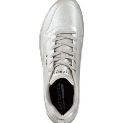 Damen Skechers Klassische- & Business Schuhe<177104-OFWT UNO-GALACTIC GAL, Schnürschuhe, Damen, White/Offwhite