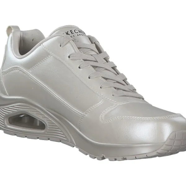 Damen Skechers Klassische- & Business Schuhe<177104-OFWT UNO-GALACTIC GAL, Schnürschuhe, Damen, White/Offwhite