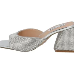 Damen Steve Madden Pantoletten & Badeschuhe<Glowing SM11002850, Plateau-Pantoletten, Damen, crystal