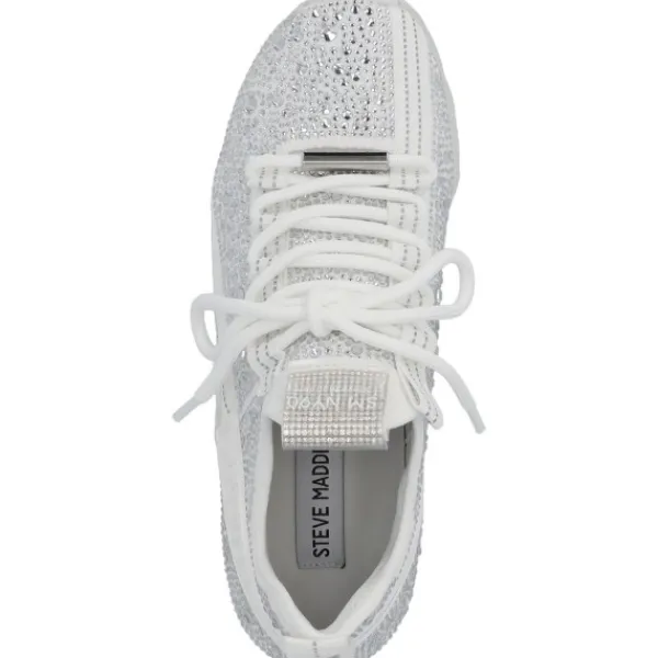 Damen Steve Madden Klassische- & Business Schuhe<Maxima SM11001807, Schnürschuhe, Damen, Weiß