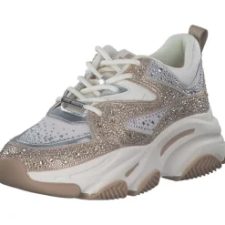 Damen Steve Madden Klassische- & Business Schuhe<Privy SM19000082, Schnürschuhe, Damen, SILVER/GOLD CREAM