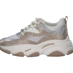 Damen Steve Madden Klassische- & Business Schuhe<Privy SM19000082, Schnürschuhe, Damen, SILVER/GOLD CREAM