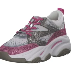 Damen Steve Madden Klassische- & Business Schuhe<Privy SM19000082, Schnürschuhe, Damen, GREEN FOREST / PINK