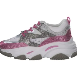 Damen Steve Madden Klassische- & Business Schuhe<Privy SM19000082, Schnürschuhe, Damen, GREEN FOREST / PINK