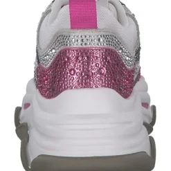 Damen Steve Madden Klassische- & Business Schuhe<Privy SM19000082, Schnürschuhe, Damen, GREEN FOREST / PINK