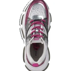 Damen Steve Madden Klassische- & Business Schuhe<Privy SM19000082, Schnürschuhe, Damen, GREEN FOREST / PINK