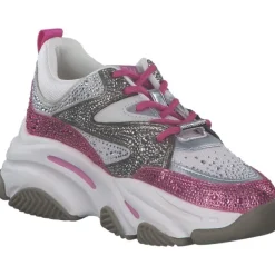 Damen Steve Madden Klassische- & Business Schuhe<Privy SM19000082, Schnürschuhe, Damen, GREEN FOREST / PINK