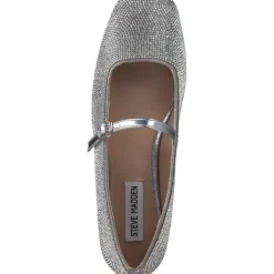 Damen Steve Madden Ballerinas<SM11003245-998 Ezri R, Ballerinas, Damen, silver rhinestones