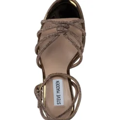 Damen Steve Madden Sandaletten<SM11003078-567 KAILYN-R, Plateau-Sandaletten, Damen, bronze