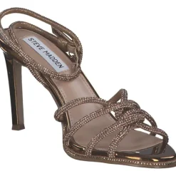 Damen Steve Madden Sandaletten<SM11003078-567 KAILYN-R, Plateau-Sandaletten, Damen, bronze