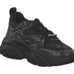 Damen Steve Madden Klassische- & Business Schuhe<SM19000082-915 Privy, Schnürschuhe, Damen, black/silver