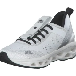 Damen Steve Madden Klassische- & Business Schuhe<SM11003055-196 Surge 1, Schnürschuhe, Damen, white/silver