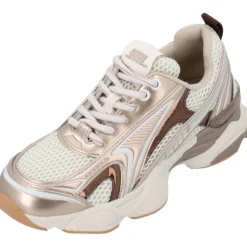 Damen Steve Madden Klassische- & Business Schuhe<Speedster SM19000122, Schnürschuhe, Damen, silver/gold