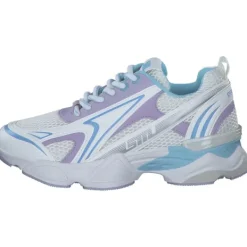 Damen Steve Madden Klassische- & Business Schuhe<Speedster SM19000122, Schnürschuhe, Damen, WHITE/BB LAVENDER