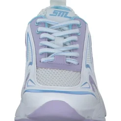 Damen Steve Madden Klassische- & Business Schuhe<Speedster SM19000122, Schnürschuhe, Damen, WHITE/BB LAVENDER