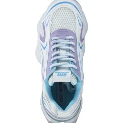 Damen Steve Madden Klassische- & Business Schuhe<Speedster SM19000122, Schnürschuhe, Damen, WHITE/BB LAVENDER