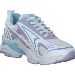 Damen Steve Madden Klassische- & Business Schuhe<Speedster SM19000122, Schnürschuhe, Damen, WHITE/BB LAVENDER