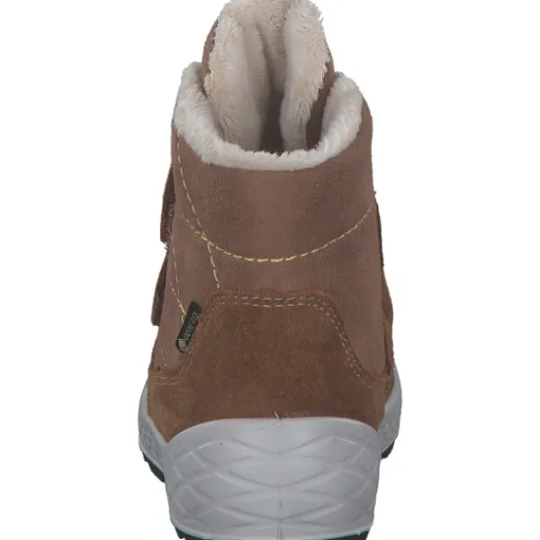 Kinder Superfit Lauflernschuhe<1-106314-3000 Stiefelette Leder, Lauflernschuhe, Kinder, BRAUN/GELB