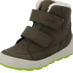 Kinder Superfit Lauflernschuhe<1-106317-7000 Stiefelette Leder  GROOVY, Lauflernschuhe, Kinder, Grün
