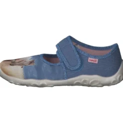 Kinder Superfit Hausschuhe<BONNY 00281, Hausschuhe, Kinder, Blau/mehrfarbig