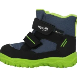 Kinder Superfit Lauflernschuhe<HUSKY1 006045 M, Lauflernschuhe, Kinder, SCHWARZ/HELLGRÜN