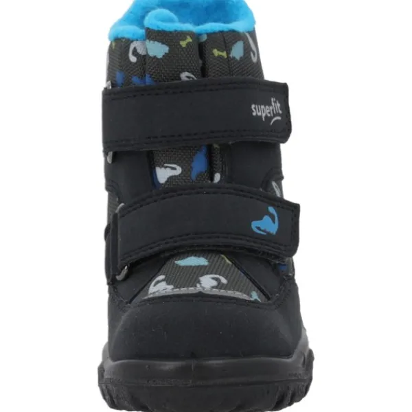 Kinder Superfit Lauflernschuhe<HUSKY1 006045 M, Lauflernschuhe, Kinder, GRAU/HELLBLAU
