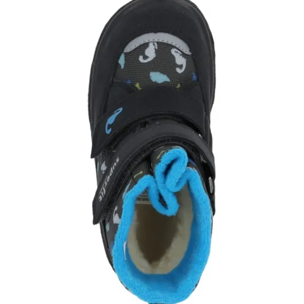 Kinder Superfit Lauflernschuhe<HUSKY1 006045 M, Lauflernschuhe, Kinder, GRAU/HELLBLAU