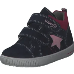 Kinder Superfit Lauflernschuhe<MOPPY 00352, Lauflernschuhe, Kinder, BLAU/ROSA/ROT