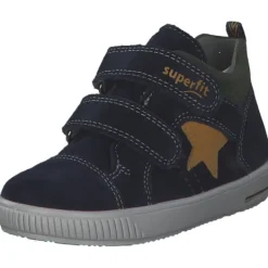 Kinder Superfit Lauflernschuhe<MOPPY 00352, Lauflernschuhe, Kinder, BLAU/GELB/GRÜN