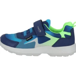 Kinder Superfit Slipper<RUSH 00209 M, Slipper (Kinder), Kinder, BLAU/HELLGRÜN