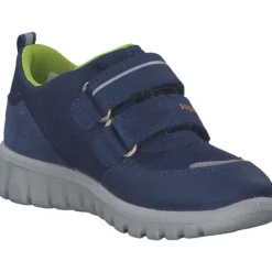 Kinder Superfit Slipper<SPORT7 MINI 06182 M, Slipper (Kinder), Kinder, BLAU/HELLGRÜN