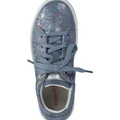 Kinder Superfit Slipper<STELLA 00807, Slipper (Kinder), Kinder, Blau (Blau/Silber)