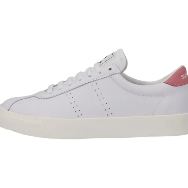 Damen Superga Sneakers<2843 Club S S7126CW, Sneakers Low, Damen, white pink favorio