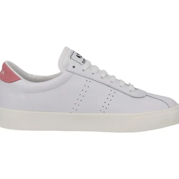 Damen Superga Sneakers<2843 Club S S7126CW, Sneakers Low, Damen, white pink favorio