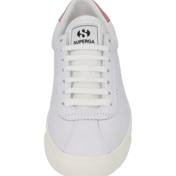 Damen Superga Sneakers<2843 Club S S7126CW, Sneakers Low, Damen, white pink favorio