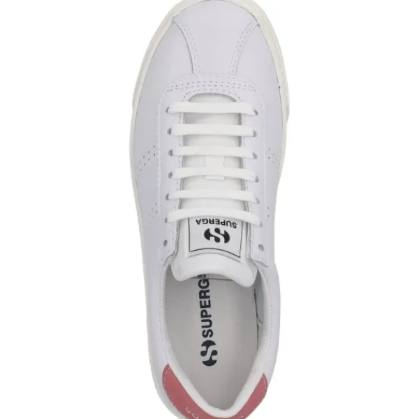 Damen Superga Sneakers<2843 Club S S7126CW, Sneakers Low, Damen, white pink favorio