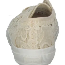 Damen Superga Sneakers<2750 Macrame S81219W, Sneakers Low, Damen, beige eggshell