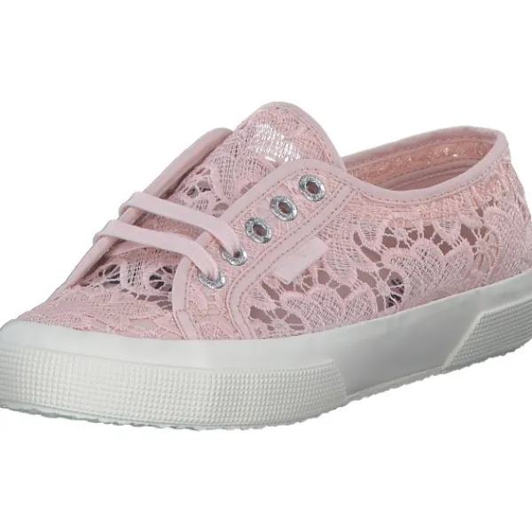 Damen Superga Sneakers<2750 Macrame S81219W, Sneakers Low, Damen, Pink